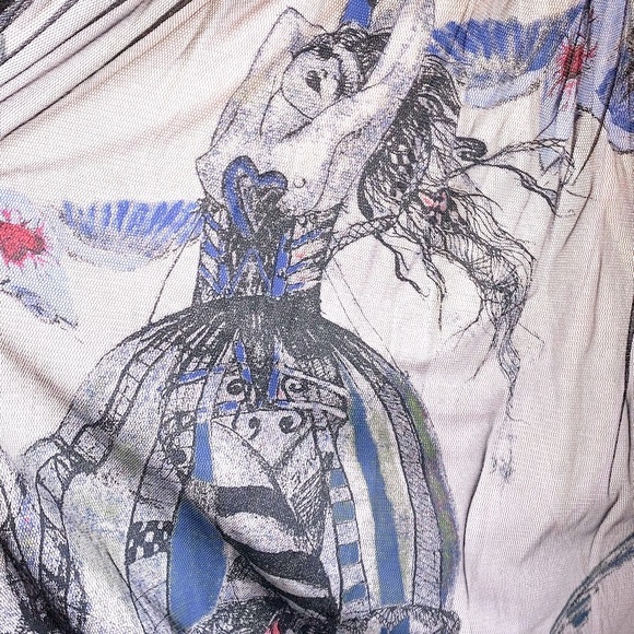 NWT Dress/Skirt combo comes with collar in the colour BLUE - Picture 9 of 16